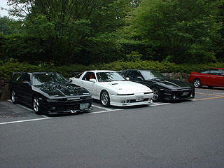 公園で。