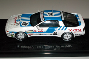 EBBRO RACING TOYOTA MINOLTA Tom'S SUPRA Gr,A 1990